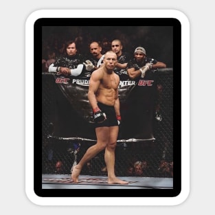 Georges St-Pierre - UFC Champion Sticker